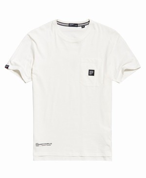 Superdry Surplus Goods Rövidujjú Boxy Pocket Férfi Pólók Fehér | PEMOA9285